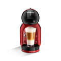 Cafetera de Cápsulas KRUPS NESCAFÉ® Dolce Gusto® Mini Me KP123H10 – 1500W, 15 Bares, Rojo y Negro