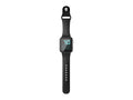 Correa de Silicona Negra Techancy KC2115 para Apple Watch 38mm con Protector de Pantalla