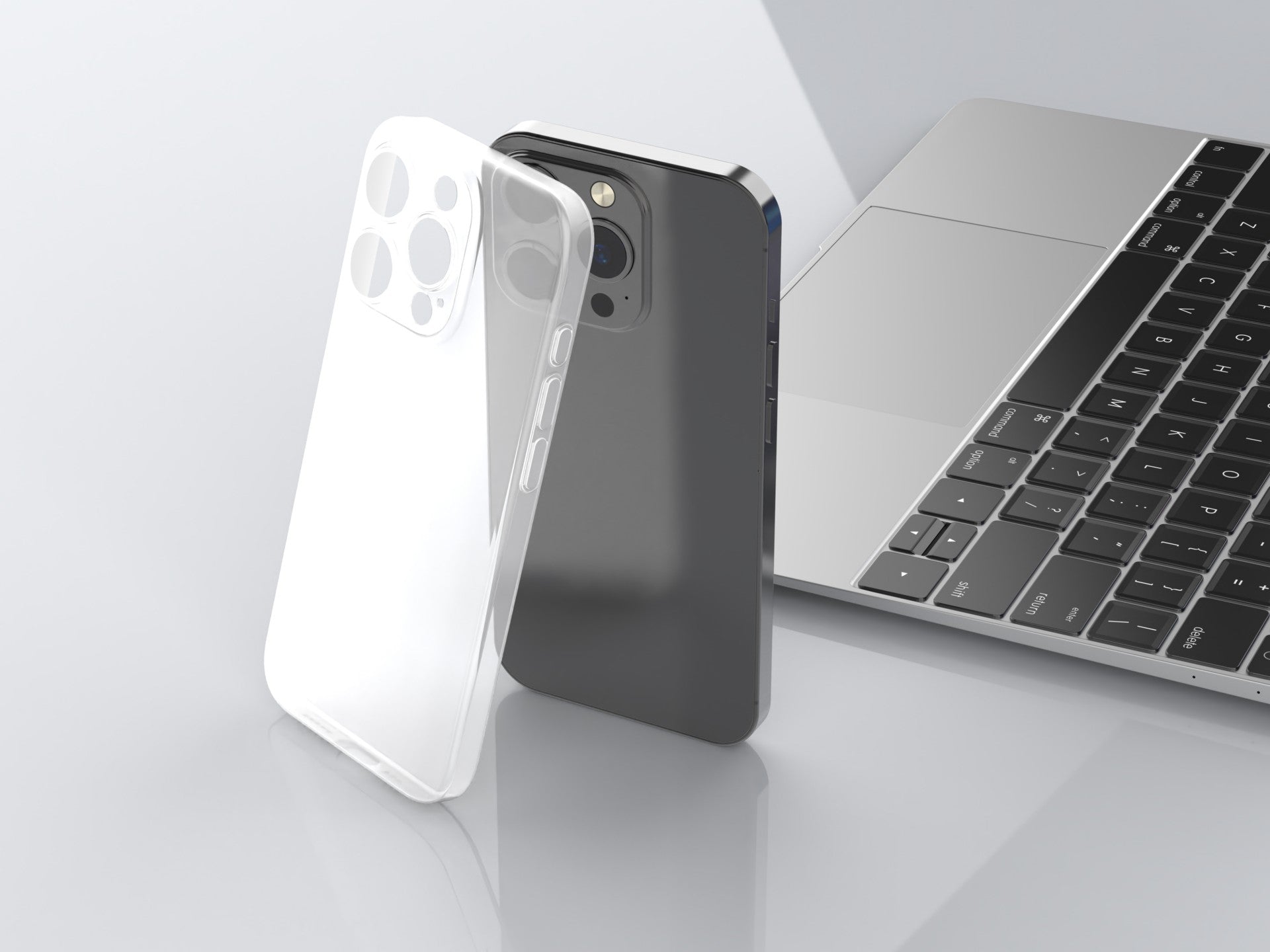 Funda Ultrafina Transparente Techancy KX5605 para iPhone 14 – Protección Ligera y Elegante